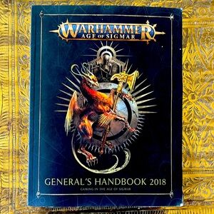 Warhammer Age of SIGMAR General’s Handbook 2018 - Used -Good Condition